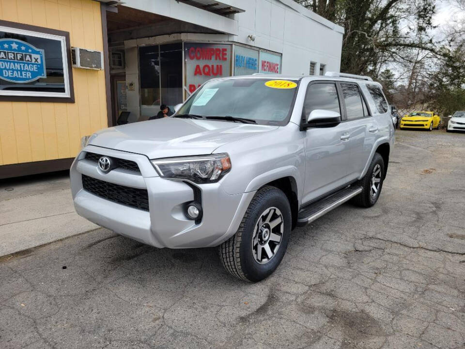 2018 Toyota 4Runner for sale at DAGO'S AUTO SALES LLC in Dalton, GA