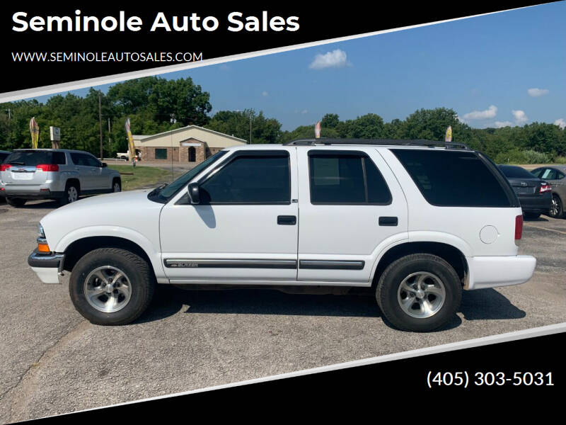 2001 Chevrolet Blazer For Sale
