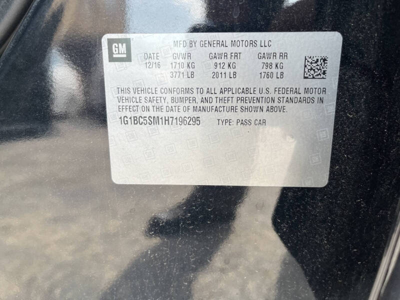 2017 Chevrolet Cruze LS Auto
