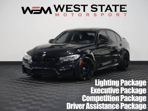 2016 BMW M3 for sale at WEST STATE MOTORSPORT in Federal Way WA