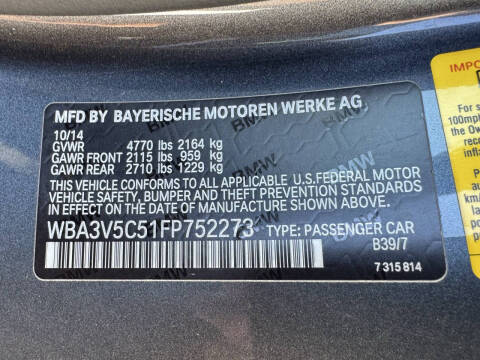 2015 BMW 4 Series 428i