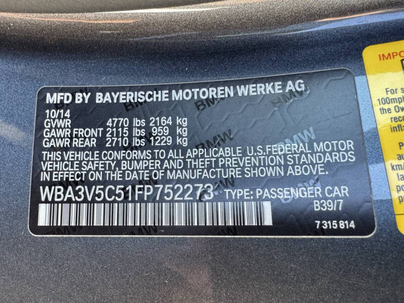 2015 BMW 4 Series 428i