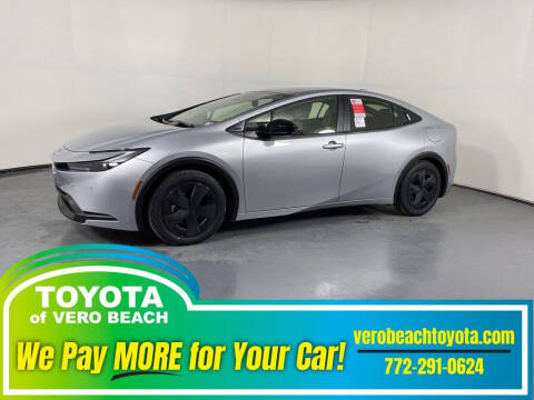 2024 Toyota Prius for sale at PHIL SMITH AUTOMOTIVE GROUP - Toyota Kia of Vero Beach in Vero Beach FL