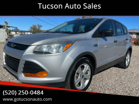 2016 Ford Escape for sale at Tucson Auto Sales in Tucson AZ