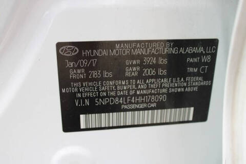 2017 Hyundai Elantra Value Edition