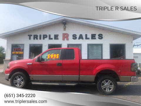2005 Ford F-150 for sale at Triple R Sales in Lake City MN