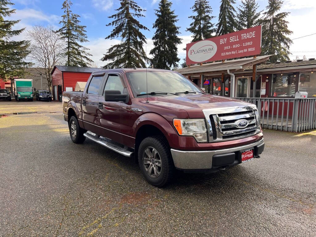 2010 Ford F-150 for sale at PLATINUM AUTO SALES INC in Lacey, WA