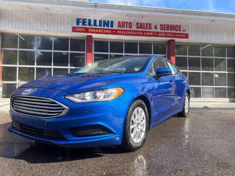 2017 Ford Fusion for sale at Fellini Auto Sales & Service LLC in Pittsburgh PA