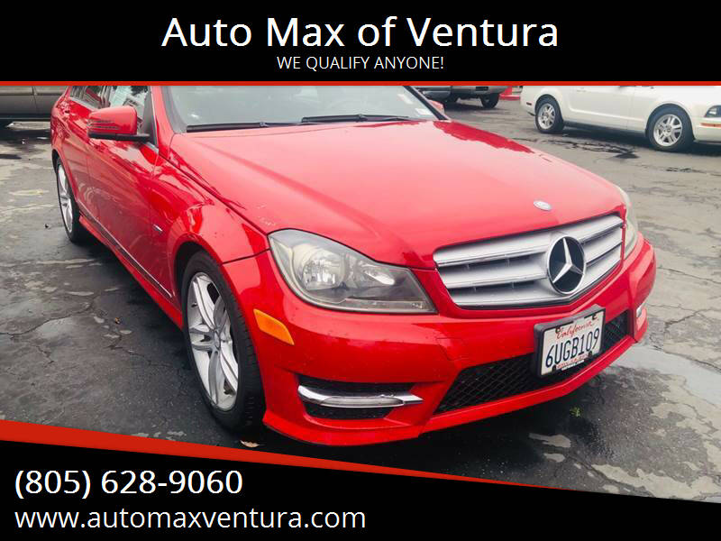 2012 Mercedes-Benz C-Class for sale at Auto Max of Ventura in Ventura CA