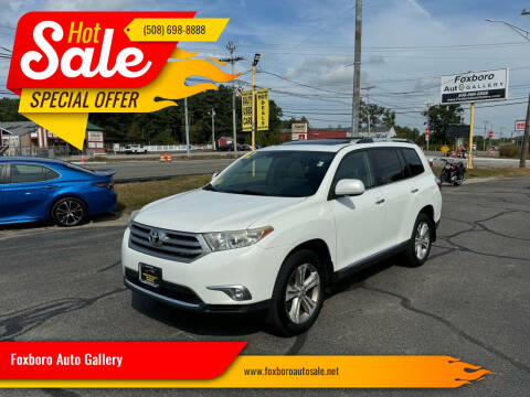 2012 Toyota Highlander for sale at Foxboro Auto Gallery in Foxboro MA