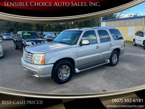 2006 Cadillac Escalade for sale at Sensible Choice Auto Sales, Inc. in Longwood FL