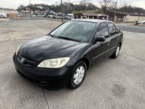 2005 Honda Civic for sale at Global Imports of Dalton LLC in Dalton GA