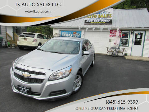 2013 Chevrolet Malibu for sale at IK AUTO SALES LLC in Goshen NY