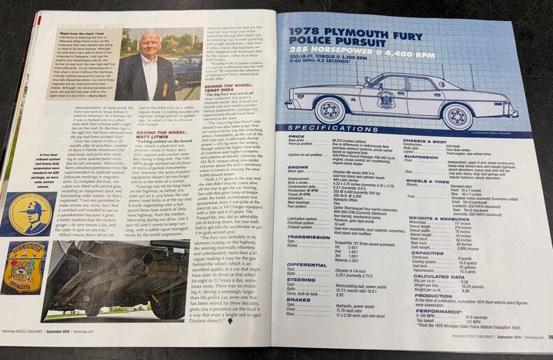 1978 Plymouth Fury
