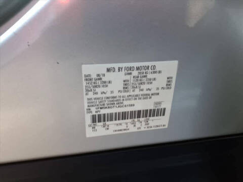 2018 Ford Explorer Sport