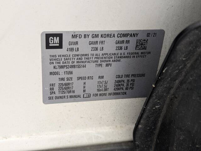 2021 Chevrolet TrailBlazer LT