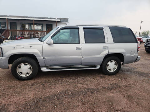 2000 GMC Yukon for sale at PYRAMID MOTORS - Fountain Lot in Fountain CO