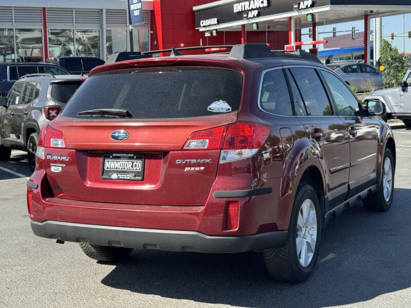 2012 Subaru Outback 2.5i Limited