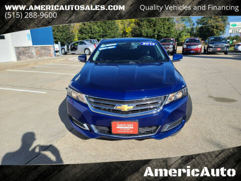 2014 Chevrolet Impala for sale at AmericAuto in Des Moines IA