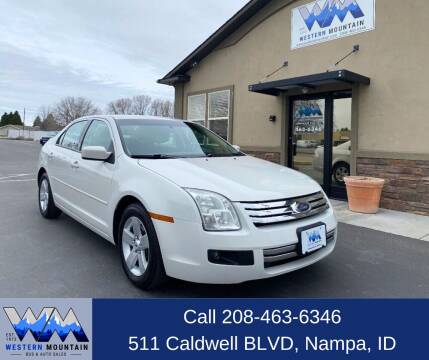 2009 Ford Fusion for sale at Western Mountain Bus & Auto Sales in Nampa ID