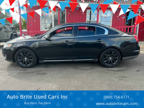 2009 Lincoln MKS for sale at Auto Brite Used Cars Inc in Saginaw MI