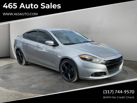 2015 Dodge Dart for sale at 465 Auto Sales in Indianapolis IN