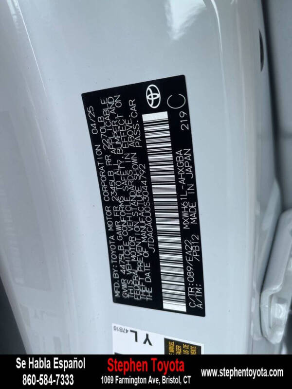 2025 Toyota Prius Plug-in Hybrid XSE