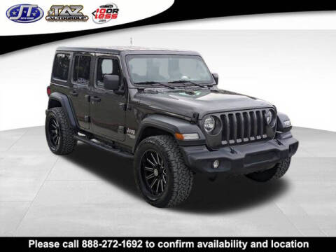 2019 Jeep Wrangler Unlimited for sale at J T Auto Group in Sanford NC