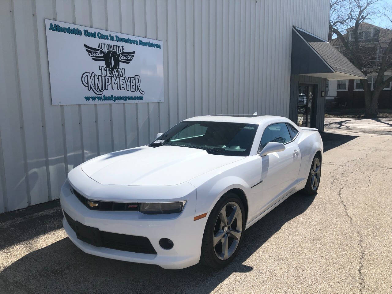 White 2014 Chevrolet Camaro LT LT 2dr Coupe w/2LT 1