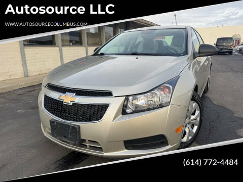 2014 Chevrolet Cruze for sale at Autosource LLC in Columbus OH