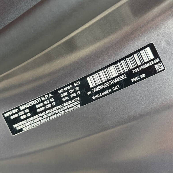 2024 Maserati GranTurismo Trofeo