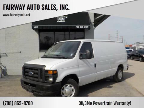 2012 Ford E-Series for sale at FAIRWAY AUTO SALES, INC. in Melrose Park IL