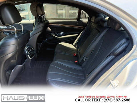 2015 Mercedes-Benz S-Class S 550 4MATIC