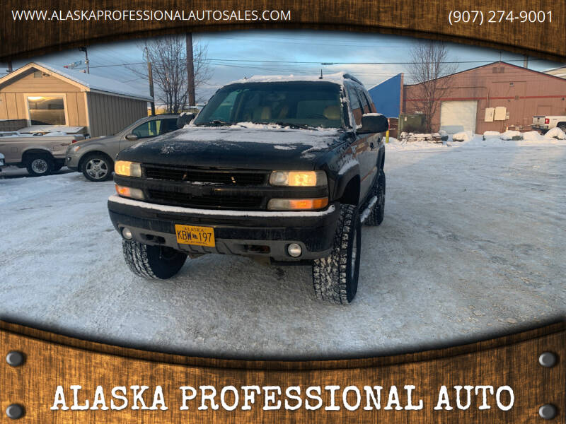 2003 Chevrolet Tahoe for sale at ALASKA PROFESSIONAL AUTO in Anchorage AK