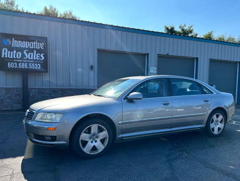 2004 Audi A8 L for sale at Innovative Auto Sales in Hooksett NH