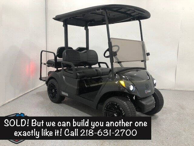 2017 Yamaha Gas Golf Cart - Black Metallic for sale at Kal's Motorsports - Golf Carts in Wadena MN