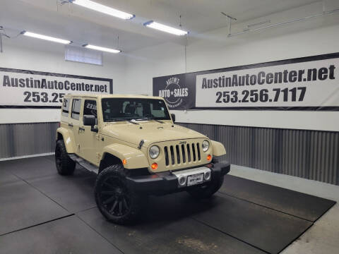 2011 Jeep Wrangler Unlimited for sale at Austin's Auto Sales in Edgewood WA