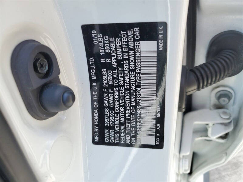 2019 Honda Civic Sport