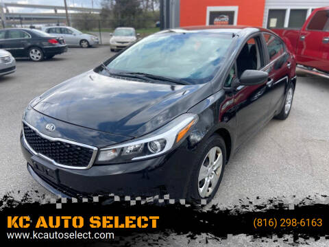 2017 Kia Forte for sale at KC AUTO SELECT in Kansas City MO