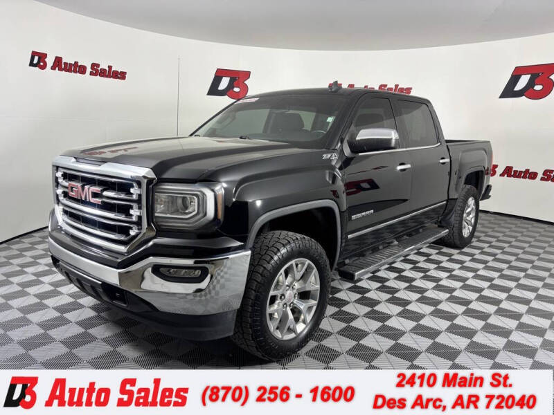 2018 GMC Sierra 1500 for sale at D3 Auto Sales in Des Arc AR