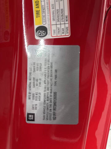 2017 Chevrolet Camaro SS