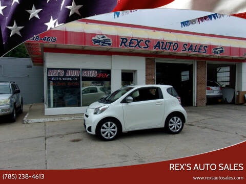 2014 Scion iQ for sale at Rex's Auto Sales in Junction City KS