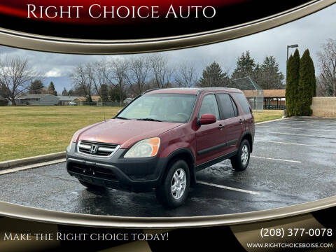 2003 Honda CR-V for sale at Right Choice Auto in Boise ID