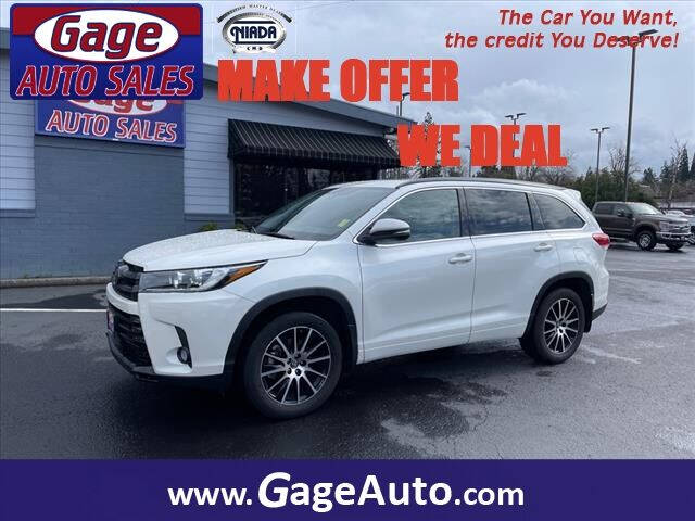 2018 Toyota Highlander SE