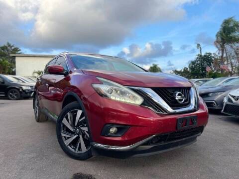 2016 Nissan Murano for sale at NOAH AUTO SALES in Hollywood FL