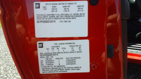 2002 Chevrolet Camaro Z28