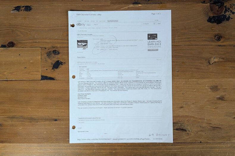 1969 Chevrolet Corvette