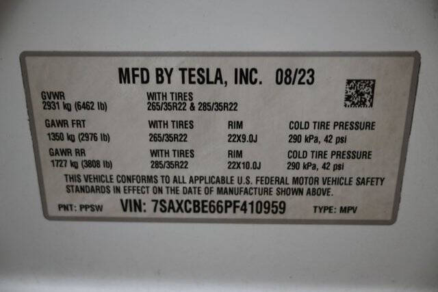 2023 Tesla Model X Plaid