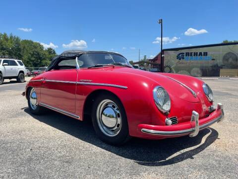 1956 Porsche 356 Speedster for sale at Rehab Garage, LLC in Tomball TX