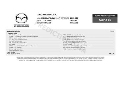 2022 Mazda CX-5 2.5 Turbo